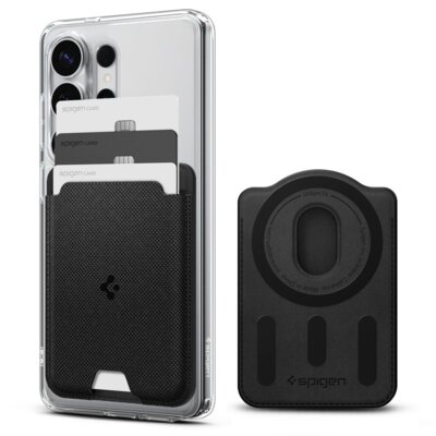 Etui portfel SPIGEN Urban Fit Wallet MagSafe Card Holder do Samsung Galaxy S Czarny