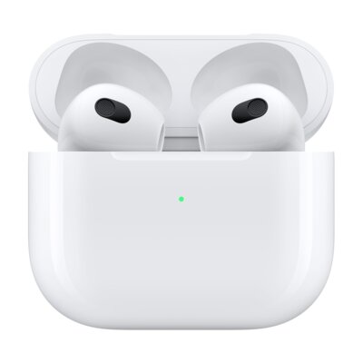 Słuchawki douszne APPLE AirPods 3 MPNY3ZM/A Biały (Etui z Lightning)