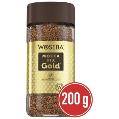 Kawa rozpuszczalna WOSEBA Mocca Fix Gold 200 g