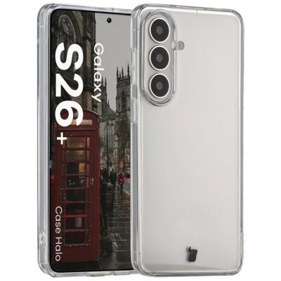 Etui BIZON Halo do Samsung Galaxy S26+ Przezroczysty