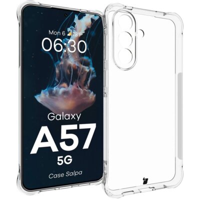 Etui BIZON Salpa do Samsung Galaxy A57 5G Przezroczysty