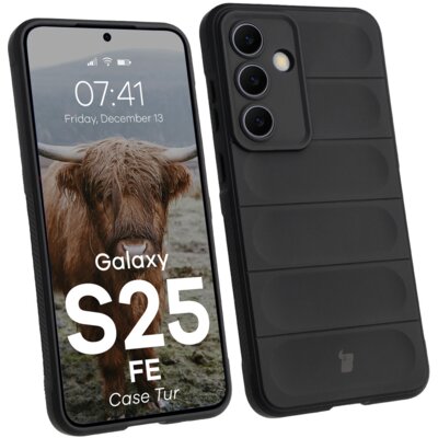 Etui BIZON Tur do Samsung Galaxy S25 FE Czarny