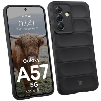 Etui BIZON Tur do Samsung Galaxy A57 5G Czarny