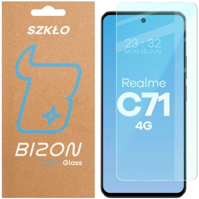 Szkło hartowane BIZON Clear do Realme C71 4G