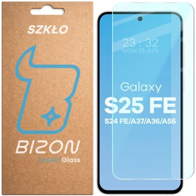 Szkło hartowane BIZON Clear do Samsung Galaxy A36 5G/A37 5G/A56 5G/S24 FE/S25 FE
