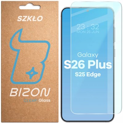 Szkło hartowane BIZON Clear do Samsung Galaxy S26+/S25 Edge