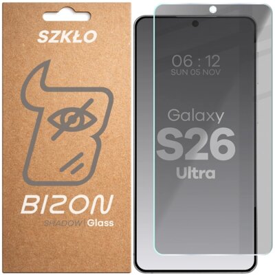 Szkło prywatyzujące BIZON Clear Shadow do Samsung Galaxy S26 Ultra