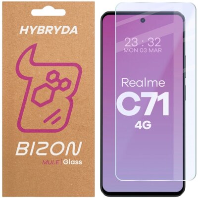 Szkło hybrydowe BIZON Hybrid Mule do Realme C71 4G