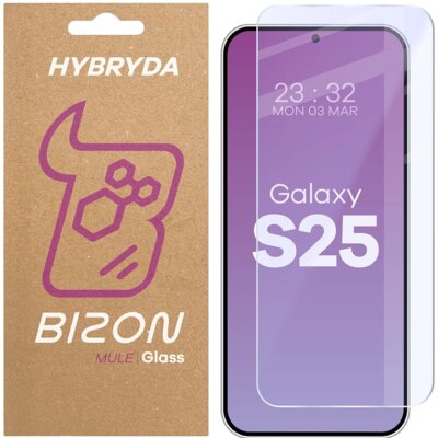 Szkło hybrydowe BIZON Hybrid Mule do Samsung Galaxy S25