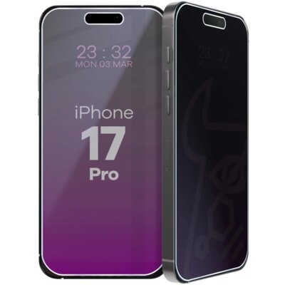 Szkło prywatyzujące BIZON Hybrid Mule Shadow do Apple iPhone 17 Pro
