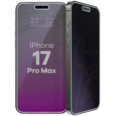 Szkło prywatyzujące BIZON Hybrid Mule Shadow do Apple iPhone 17 Pro Max