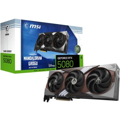 Karta graficzna MSI GeForce RTX 5080 The Mandalorian and Grogu Edition OC 16GB DLSS 4