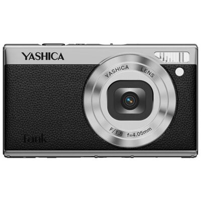 Aparat YASHICA Tank Czarny, 12Mpix, 8-krotny zoom cyfrowy, 4K 30fps