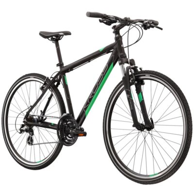 Rower crossowy KROSS Evado 2.0 M17 męski Czarno-zielony mat