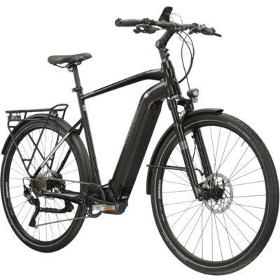 Rower elektryczny KROSS Trans Hybrid 6.0 U23 28 cali Czarno-grafitowy