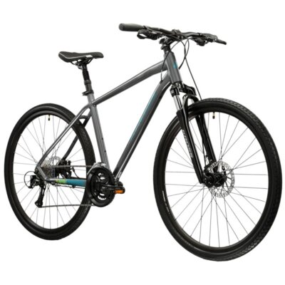 Rower trekkingowy KROSS Evado 3.0 M23 28 cali męski Szaro-morski