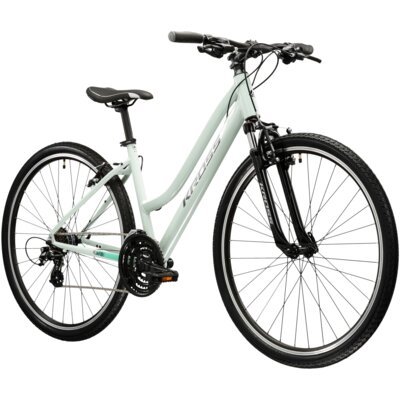 Rower crossowy KROSS Evado 2.0 U15 28 cali Miętowo-czarny