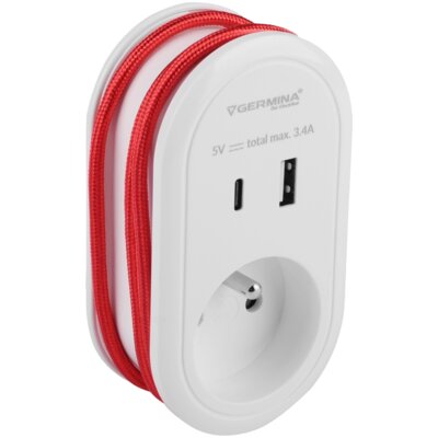 Adapter podróżny GERMINA DER ELEKTRIKER GW-0183 (Globalny - Europa)