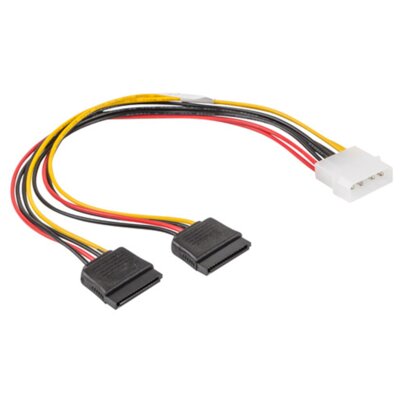 Kabel MOLEX - SATA LANBERG 0.3 m