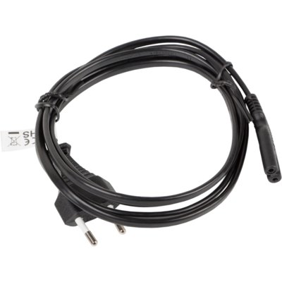 Kabel IEC C7 - CEE 7/16 LANBERG 1.8 m