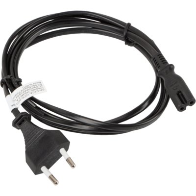 Kabel zasilający EU 2 pin (CEE 7/16) - IEC 320 C7 LANBERG 1.8 m
