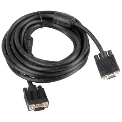 Фото - Кабель Lanberg Kabel VGA - VGA  5 m VGA - VGA 5 m Czarny 