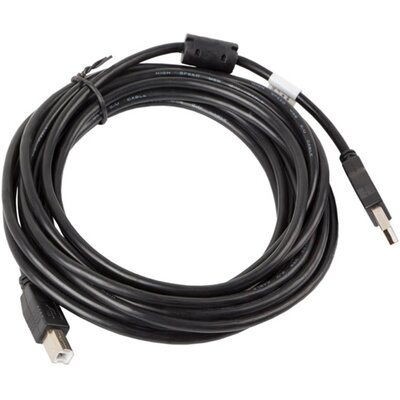 Kabel USB-A - USB-B LANBERG CA-USBA-11CC-0050-BK 5 m