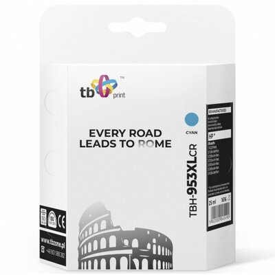 Tusz TB PRINT do HP 953 XL Błękitny 25 ml TBH-953XLCR