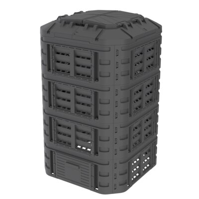 Kompostownik PATROL Modularny KOMPOST1120CZAPL225 1120L Czarny