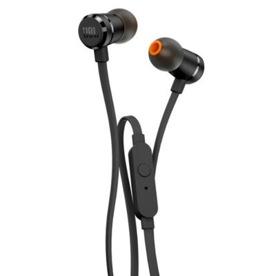 Słuchawki dokanałowe JBL T290 z mikrofonem Czarny