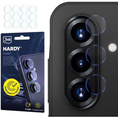 Szkło hybrydowe na obiektyw 3MK Hardy Fusion Lens Protection do Samsung Galaxy A27 5G (4 szt.)
