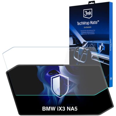 Folia ochronna 3MK TechWrap Matte Center Display do BMW iX3 NA5 2026-