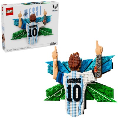 LEGO 43018 Editions Football Lionel Messi — cieszynka