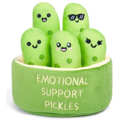 Maskotka JUST PLAY Emotional Support Piklowane ogórki 98618-EU0-1B006HT0RL
