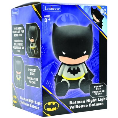 Zabawka lampka nocna LEXIBOOK Batman 3D NLJ01BAT