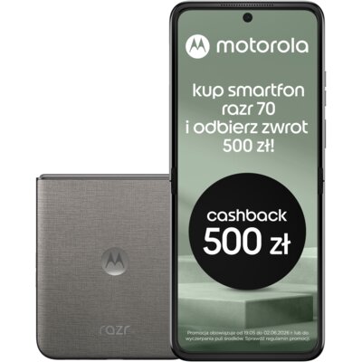 Smartfon MOTOROLA Razr 70 5G 8/256GB 6.9" 120Hz Szary