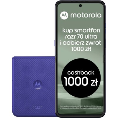 Smartfon MOTOROLA Razr 70 Ultra 5G 16/512GB 6.96" 165Hz Chabrowy
