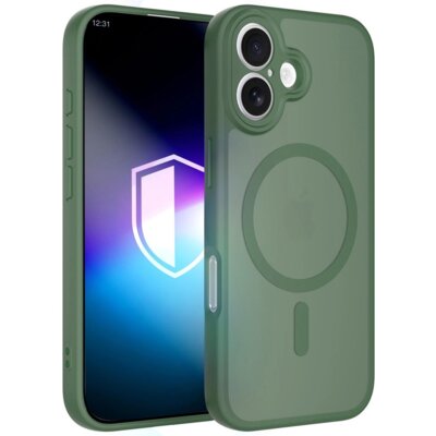 Etui 3MK Misty MagCase do Apple iPhone 17 Zielony
