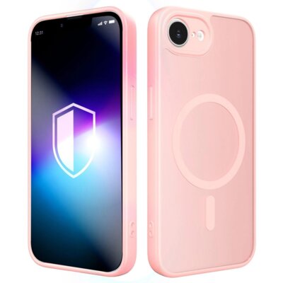 Etui 3MK Misty MagCase do Apple iPhone 16e/17e Różowy