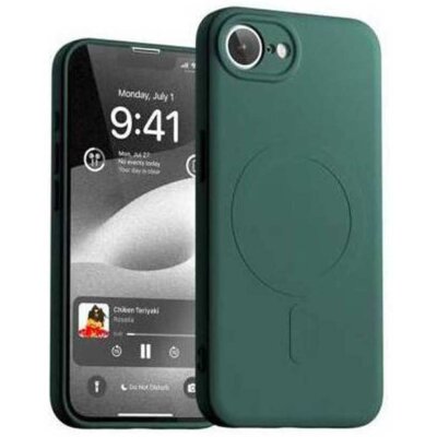 Etui MERCURY Semi-Silicone MagSafe do Apple iPhone 16e/17e Zielony