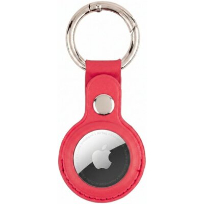 Brelok MERCURY Leather do Apple AirTag Czerwony