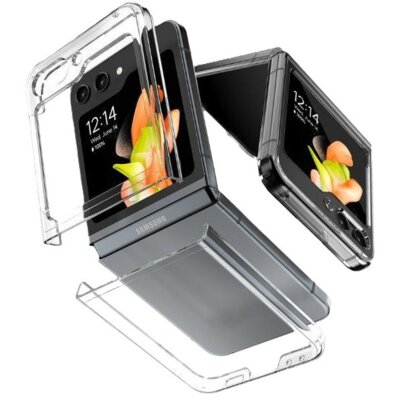 Etui MERCURY PC HardCase do Samsung Galaxy Z Flip 6/Z Flip 7 FE Przezroczysty