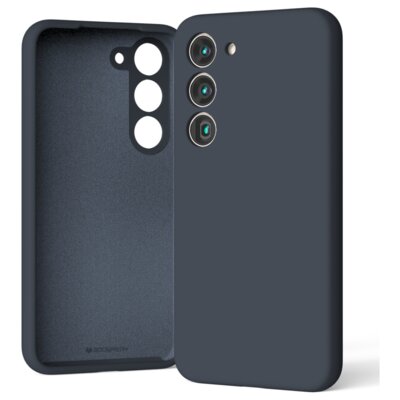 Etui MERCURY Silicone do Samsung Galaxy S23 Granatowy