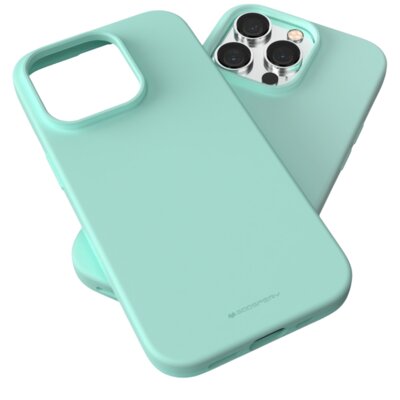 Etui MERCURY Soft do Apple iPhone 15 Pro Miętowy
