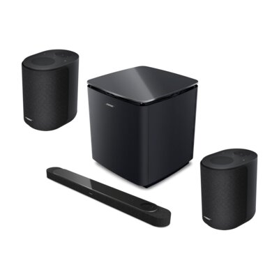 Zestaw Kina Domowego BOSE LIFESTYLE ULTRA Czarny, 7.1.2.-kanałowy, HDMI eARC, Dolby Atmos, Wi-Fi 6, Bluetooth 5.3, AirPlay 2