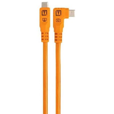 Kabel do tetheringu USB-C - USB-C TETHER TOOLS TetherPro Optima 0.51m 10 Gb/s Pomarańczowy