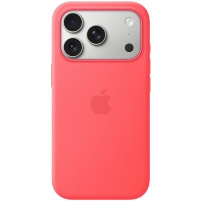 Etui APPLE Silicone Case MagSafe do iPhone 17 Pro Różowa guawa