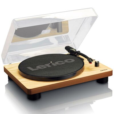 Gramofon LENCO LS-50WD Drewno, Manualny,Napęd paskowy,USB,Pokrywa w zestawie,Prędkość odtw. 33 1/3,45,78 obr./min