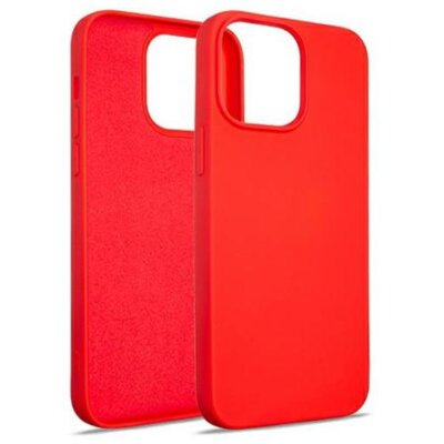 Etui BELINE Silicone do Apple iPhone 15 Pro Max Czerwony