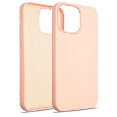 Etui BELINE Silicone do Apple iPhone 15 Pro Max Różowo-złoty